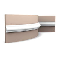 ORAC PX120 Wandleiste - 200 x 1,9 x 4cm (VE = 60Mt)