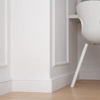 nmc FL2 WALLSTYL Sockelleiste - 2000 x 120 x 15 mm, Rad. ca. 20 cm (VE = 14m)