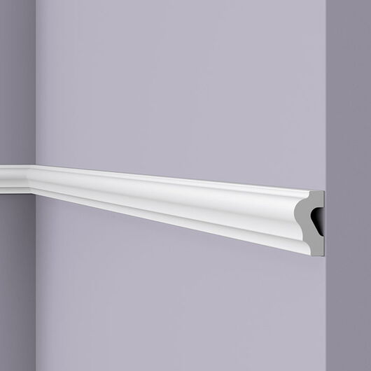 nmc WL2 WALLSTYL Wandleiste - 2000 x 40 x 20 mm  (VE = 72m)