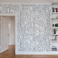 REBEL WALLS 1208779DP Animal Tree - indiv. Digitaldruck, Motiv fortsetzbar