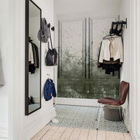 REBEL WALLS 1208813DP Patinated Panels, Moss - indiv. Digitaldruck, Motiv fortsetzbar