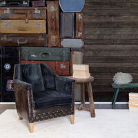 REBEL WALLS 1222680DP Stacked Suitcases, Pile - indiv. Digitaldruck, Motiv fortsetzbar