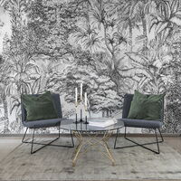 REBEL WALLS 1222768DP Secret Garden - indiv. Digitaldruck, Motiv fortsetzbar