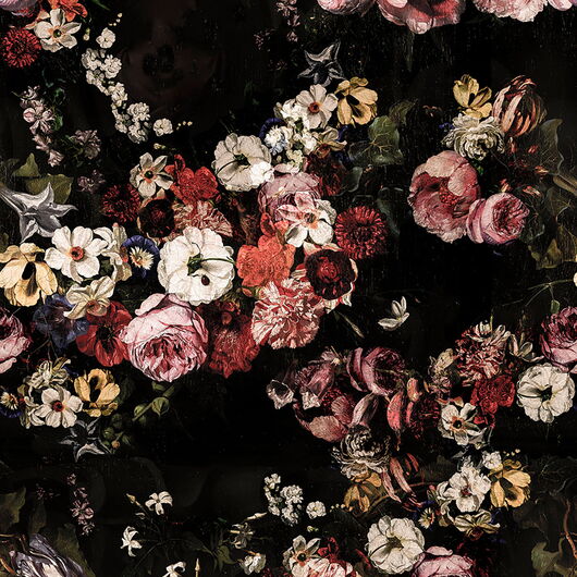 REBEL WALLS 1222749DP Briar Roses - indiv. Digitaldruck, Motiv fortsetzbar