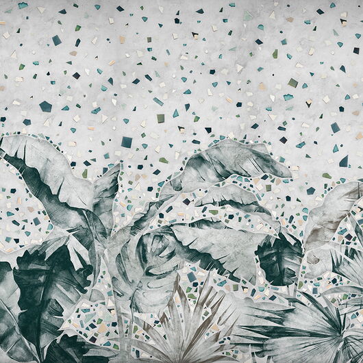MUANCE COBALT 1260821DP - indiv. Digitaldruck - Growing Terrazzo