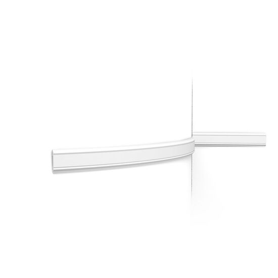 ORAC PX144 Wandleiste - 200 x 0,8 x 4,7cm (VE = 100Mt)