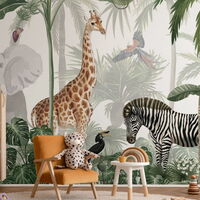 DIGITALE IMPRESSIONEN II 1364622DP - Jungle Jive - indiv. Digitaldruck auf Vlies, Bahnenbreite 45cm