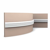 ORAC P5021 Wandleiste - 200 x 0,9 x 3,1cm (VE = 100Mt)