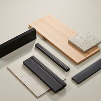 nmc IL10  BLACK WALLSTYL Deckenl., Ind. Beleuchtung - 2000 x 80 x 23 mm (VE = 28m), inkl. schwarzen Diffusor