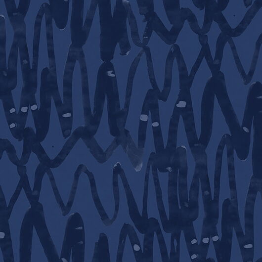REBEL WALLS 1222689DP Pulse of Passion, Blue - indiv. Digitaldruck, Motiv fortsetzbar