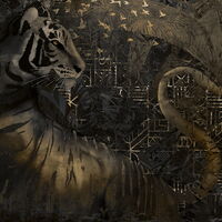 MUANCE AMBER 1270240DP - indiv. Digitaldruck - Hunting Party