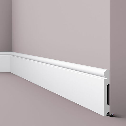 nmc FL4 WALLSTYL Sockelprofile - 2000 x 150 x 20 mm (VE = 12m)