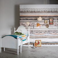 REBEL WALLS 1222762DP Her Royal Slumber, Vintage - indiv. Digitaldruck, Motiv fortsetzbar