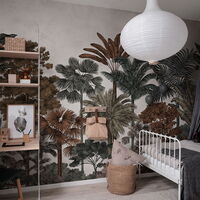 REBEL WALLS 1275686DP Tropical Bellewood - indiv. Digitaldruck, Motiv fortsetzbar