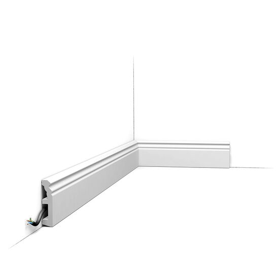 ORAC SX195 Sockelleiste - 200 x 1,9 x 8cm (VE = 44Mt)