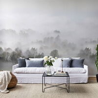 REBEL WALLS 1208788DP Morning Fog - indiv. Digitaldruck, Motiv fortsetzbar