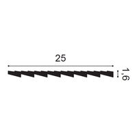 ORAC WX204-2600 Wandpaneel 3D - 260 x 1,6 x 25cm (VE = 15,6Mt)
