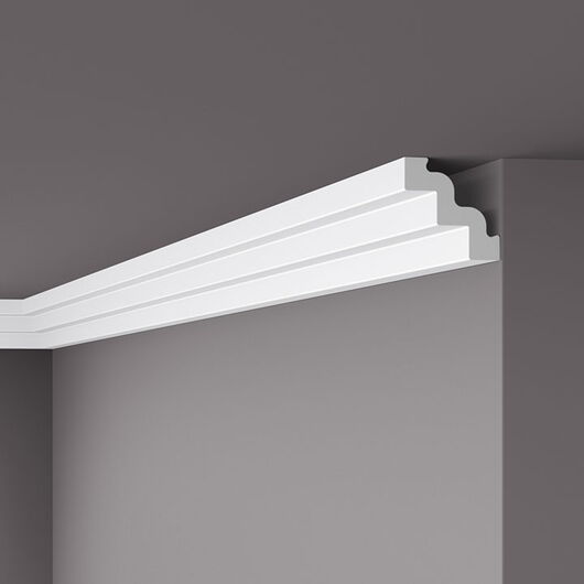 nmc ST3 NOMASTYL Deckenleiste - 2000 x 75 x 75 mm (VE = 84m)