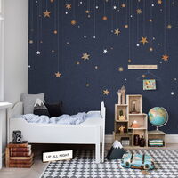 REBEL WALLS 1222751DP Stargazing - indiv. Digitaldruck, Motiv fortsetzbar