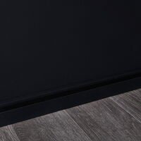 nmc IL11  BLACK WALLSTYL Deckenl., Ind. Beleuchtung - 2000 x 80 x 20 mm (VE = 26m), inkl. schwarzen Diffusor