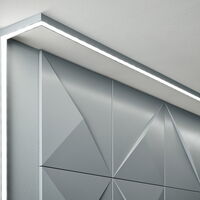 nmc IL12 ARSTYL Deckenl., Ind. Beleuc - 2000 x 25 x 20 mm (VE = 60m)