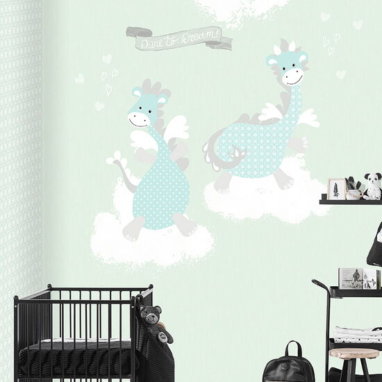 Kay&Liv - 1203095 - dare to dream Wandbild Vlies - 4 Panels à 0,50m x 3,00