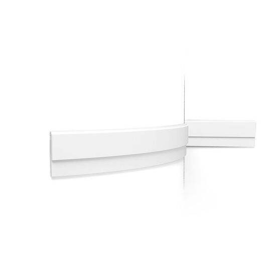 ORAC P9900 Wandleiste - 200 x 1 x 8cm (VE = 60Mt)