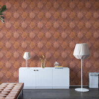 REBEL WALLS 1222695DP Leather Rhombs - indiv. Digitaldruck, Motiv fortsetzbar