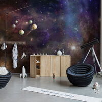 REBEL WALLS 1240335DP Star Galaxy - indiv. Digitaldruck, Motiv fortsetzbar