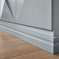 nmc FD1 WALLSTYL Sockelprofile - 2000 x 100 x 15 mm (VE = 30m)