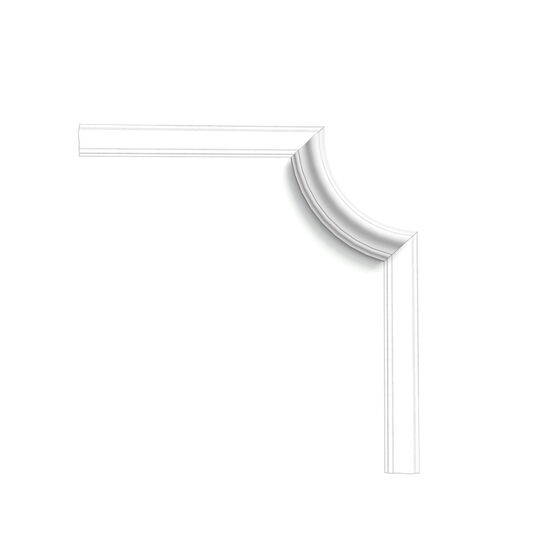 ORAC P8030C Eckstück für P8030 - 19 x 8,6 x 1,7cm (VE = 8St)