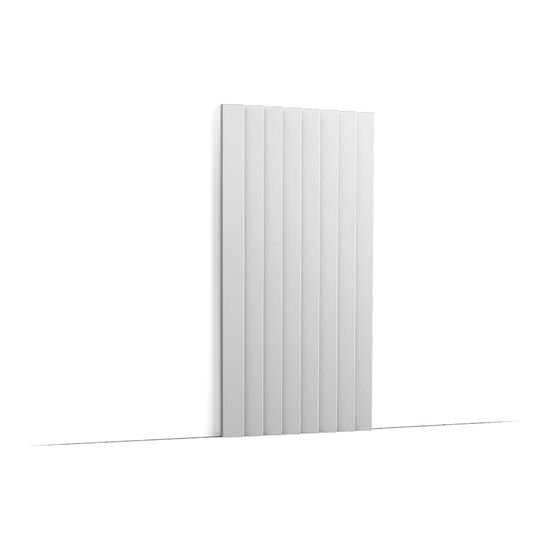 ORAC WX204 Wandpaneel 3D - 200 x 1,6 x 25cm (VE = 18Mt)