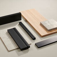nmc IL10  BLACK WALLSTYL Deckenl., Ind. Beleuchtung - 2000 x 80 x 23 mm (VE = 28m), inkl. schwarzen Diffusor